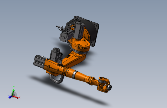 库卡KR_16_R2010-2_V00工业机器人三维模型和资料