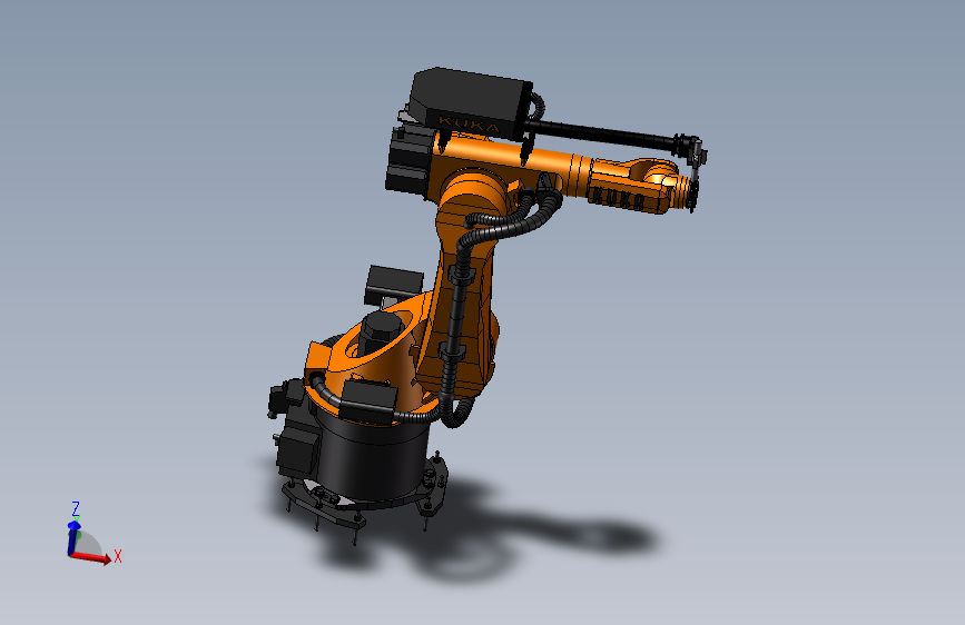 库卡KUKA KR30HA_KR60HA_KR30-3_KR60-3工业机器人三维模型和资料