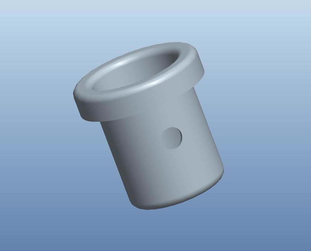 翻边圆筒冲孔模(CAD图+Proe三维)