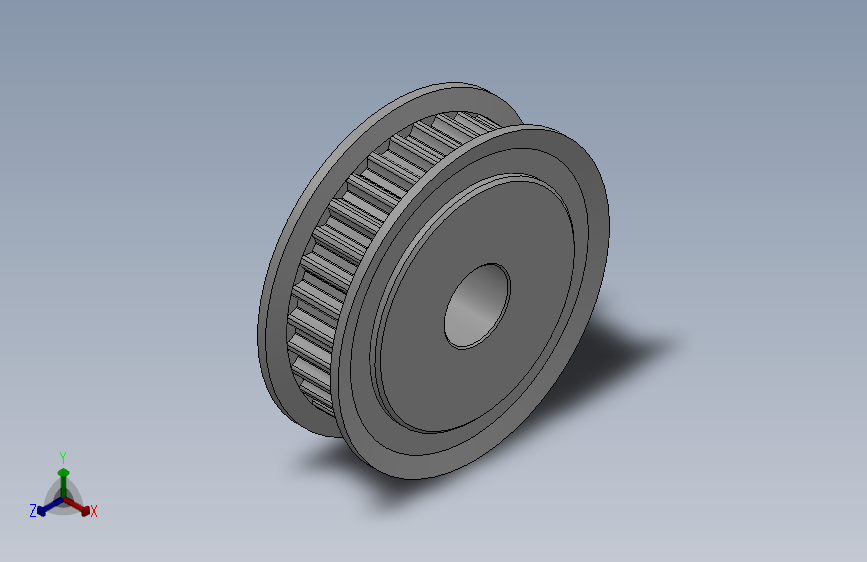 标准型半圆弧形齿同步带轮S3M型_SS3MHC-32-6-dc8-A
