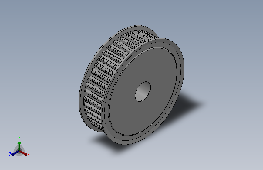 标准型半圆弧形齿同步带轮S8M型_SS8MHC-44-25-dc22-A