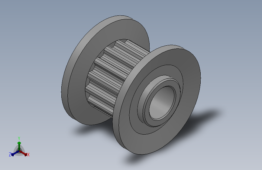 标准型梯形齿同步带轮MXL型_SMXLHC-14-019-dc4-A