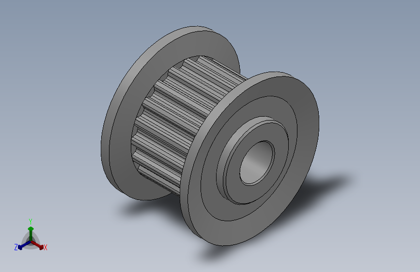 标准型梯形齿同步带轮MXL型_SMXLHC-19-025-dc4-A