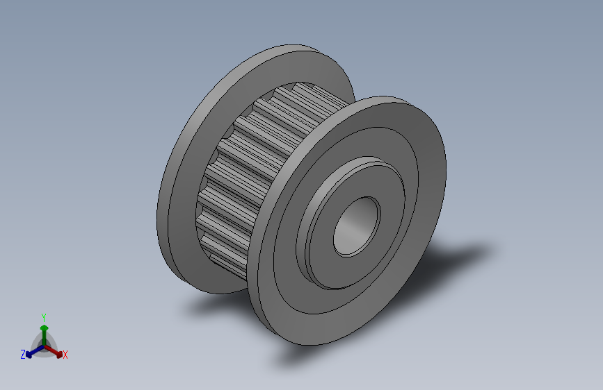 标准型梯形齿同步带轮MXL型_SMXLHC-21-019-dc4-A