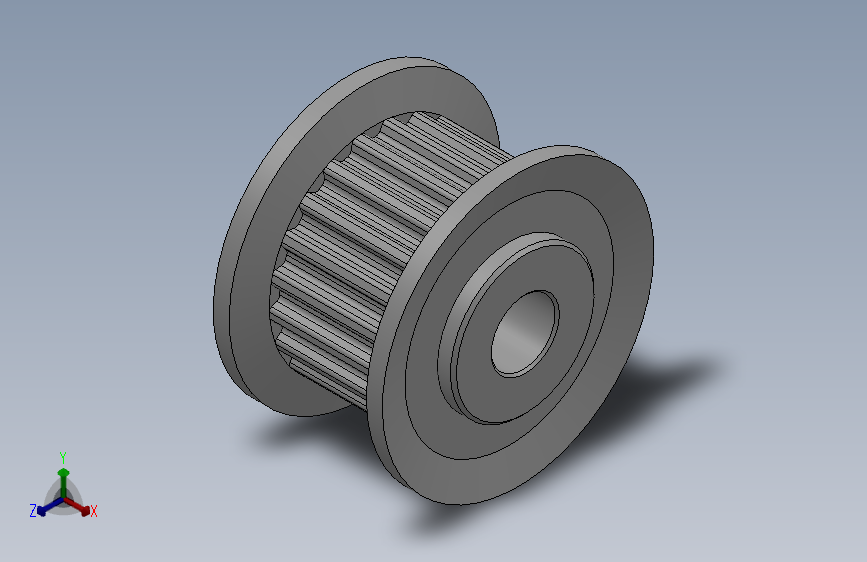标准型梯形齿同步带轮MXL型_SMXLHC-21-025-dc4-A