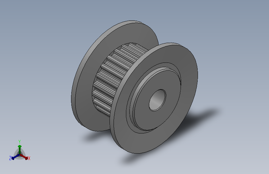 标准型梯形齿同步带轮MXL型_SMXLHC-22-025-dc4-A