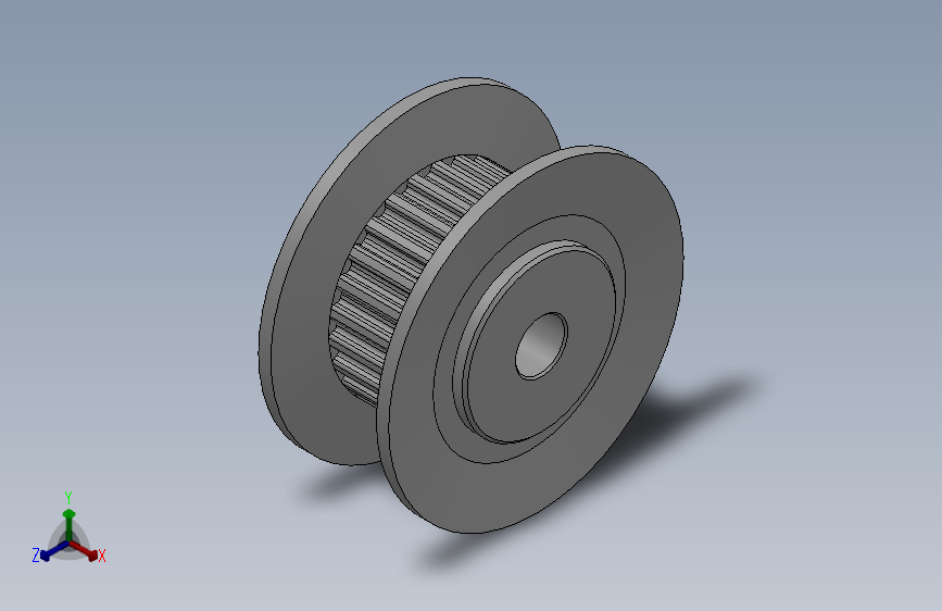 标准型梯形齿同步带轮MXL型_SMXLHC-25-025-dc4-A