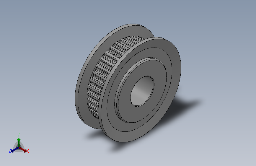 标准型梯形齿同步带轮MXL型_SMXLHC-36-019-dc8-A