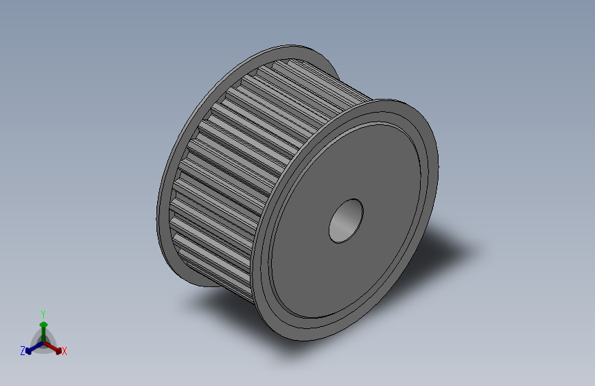 标准型梯形齿同步带轮T10型_ST10HC-32-50-dc20-A