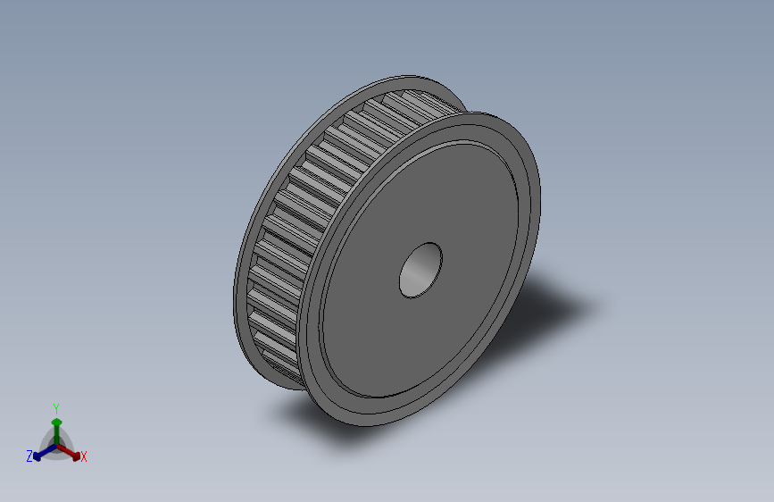 标准型梯形齿同步带轮T10型_ST10HC-34-25-dc20-A