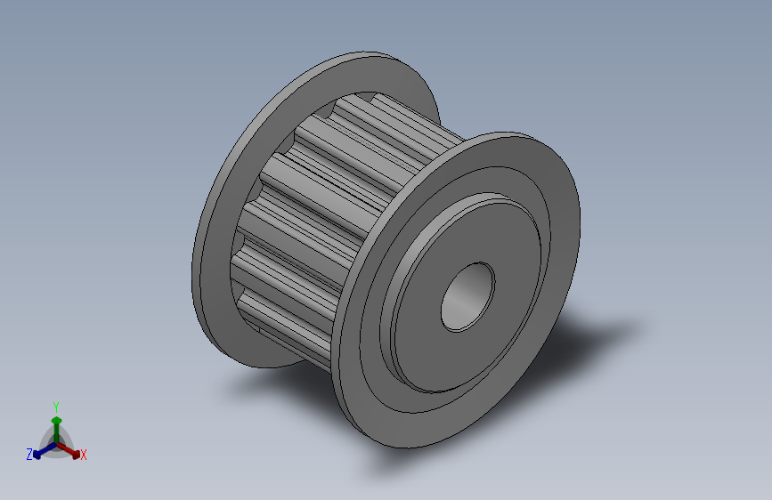 标准型梯形齿同步带轮XL型_SXLHC-14-050-dc6-A