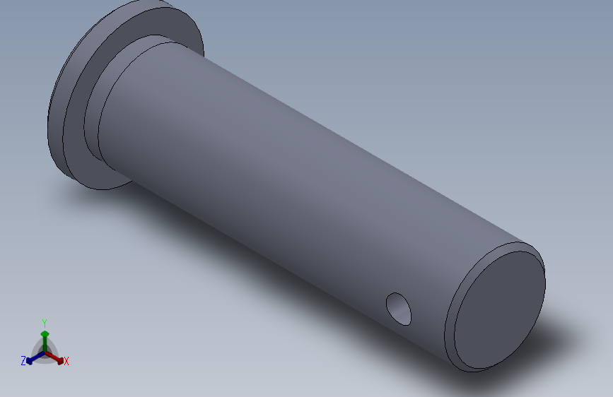开口销型带肩销轴_HPECX-10-30-A