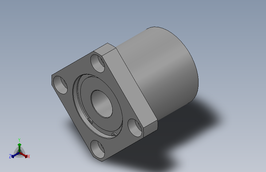 带挡圈双轴承L尺寸指定型轴承座组件_BRDLDK-6001-2Z-40-A