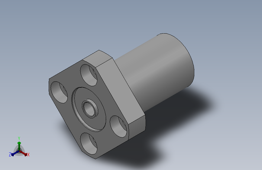 无挡圈双轴承L尺寸指定型轴承座组件_BDLDK-625-2Z-40-A