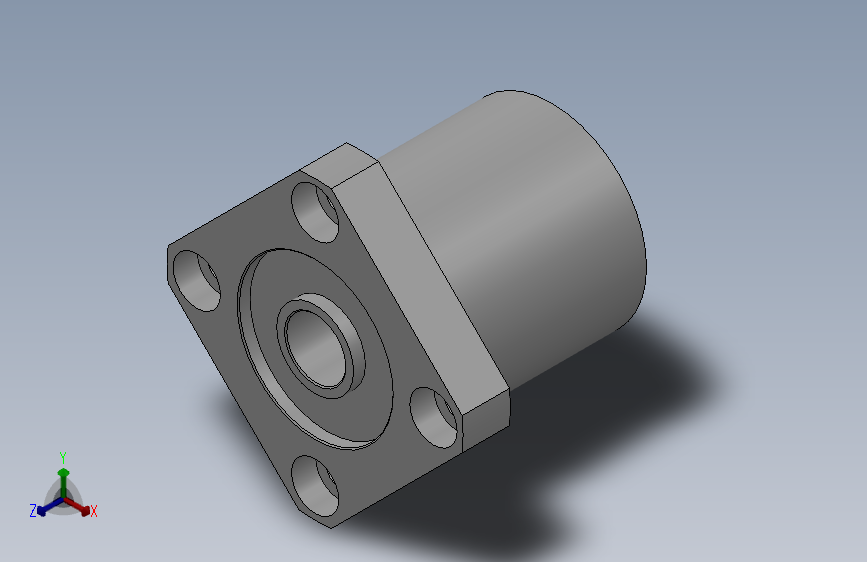 无挡圈双轴承L尺寸指定型轴承座组件_BDLDK-6000-2Z-40-A