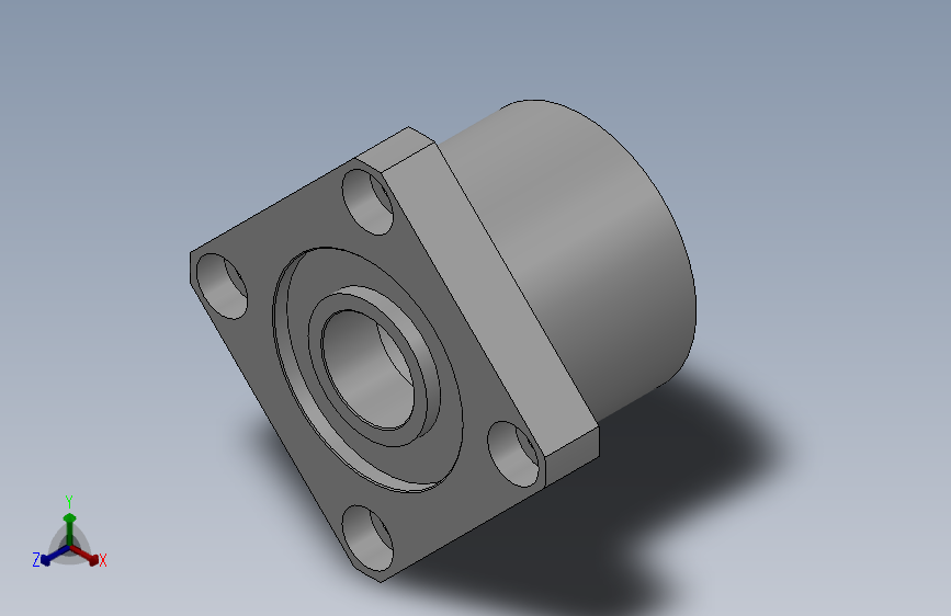 无挡圈双轴承L尺寸指定型轴承座组件_BDLDK-6003-2Z-40-A