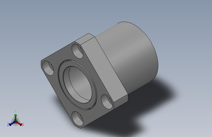 无挡圈双轴承L尺寸指定型轴承座组件_BDLDK-6704-2Z-40-A