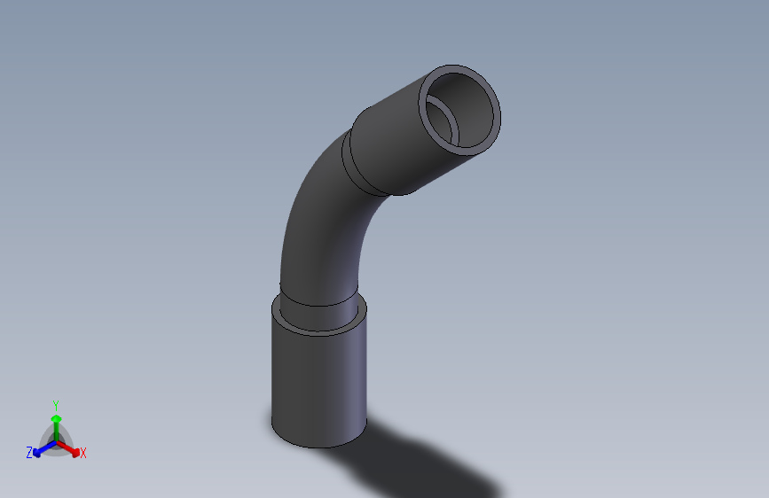 Elbow (DIN 8063) 45 Deg Double Socket Bend Bonded Type MMK-KK