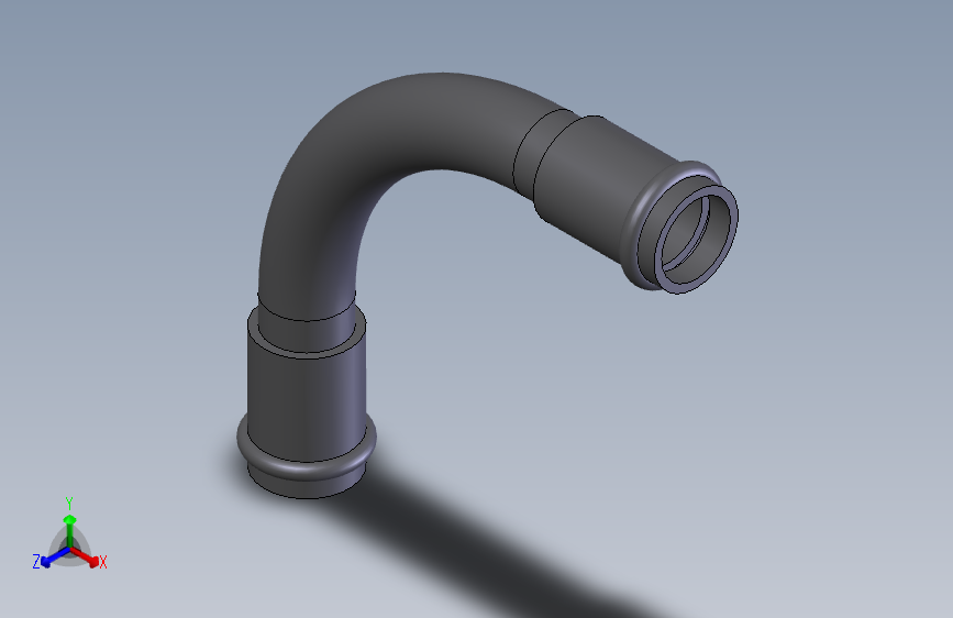 Elbow (DIN 8063) 90 Deg Double Socket Bend Bonded Type MMQ-KS
