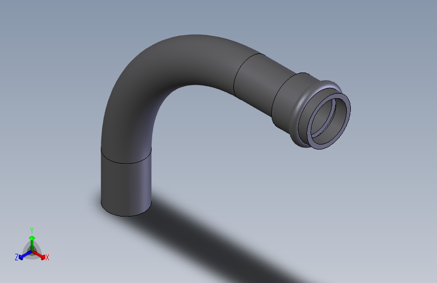 Elbow (DIN 8063) 90 Deg Single Socket Bend Integral Type MQ-KS