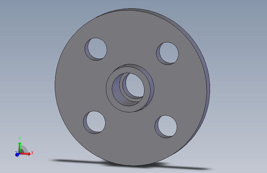 Flange Assy (DIN 8063) Serial No 9 with 15 Series 3