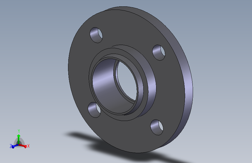 Flange Assy (DIN 8063) Serial No 11 with 10