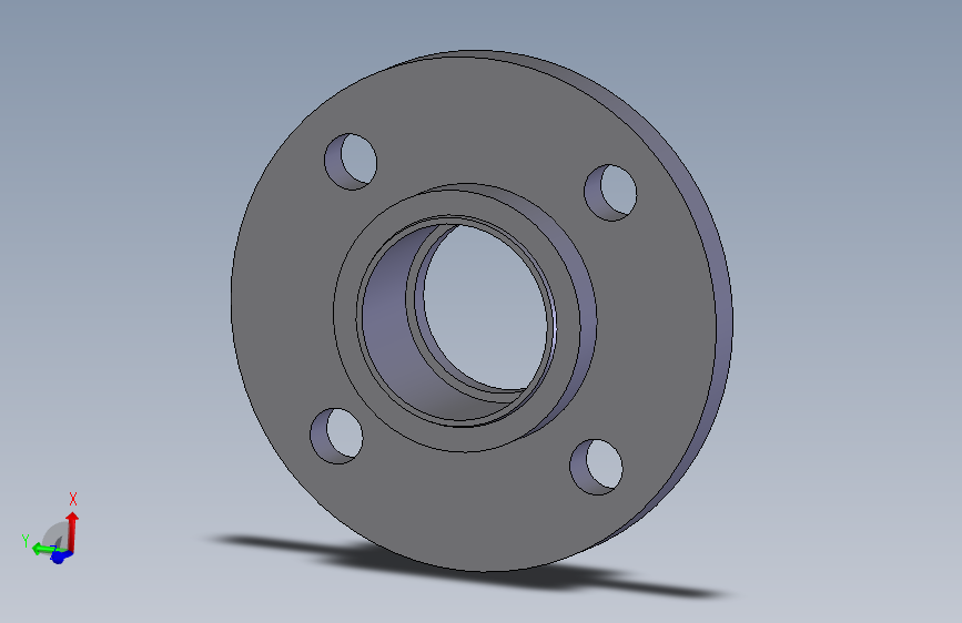 Flange Assy (DIN 8063) Serial No 11 with 17