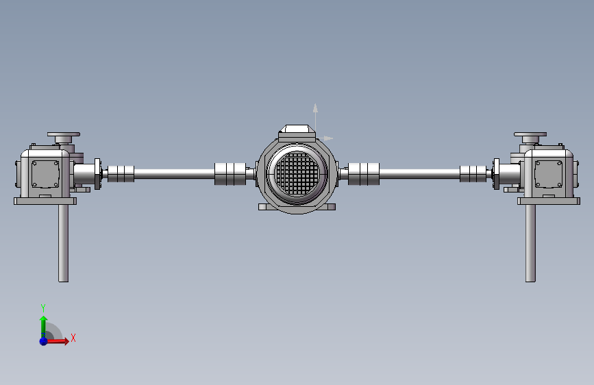 SWL2.5T-P-1A-III-490四联U(1) 正面视图