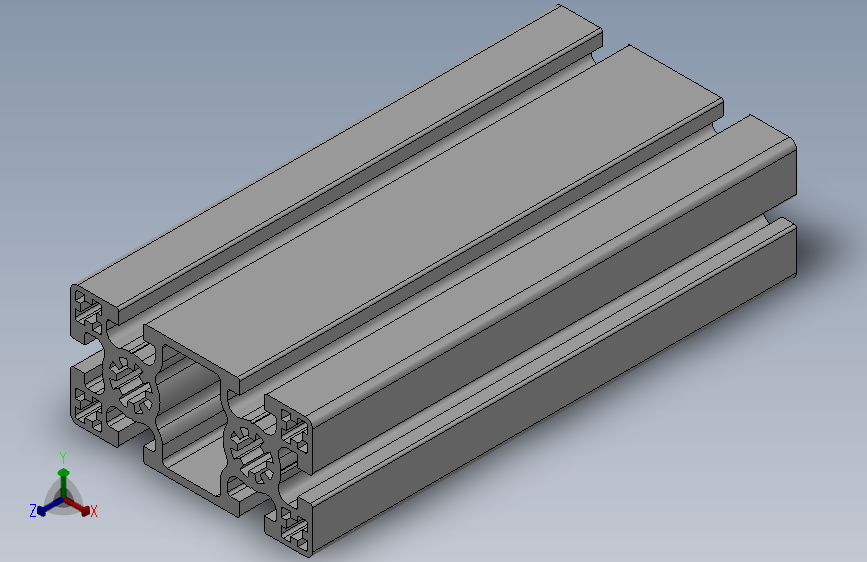 50系列铝型材_AA50-50100-6-200_SOLIDWORKS 2018_模型图纸下载 – 懒石网