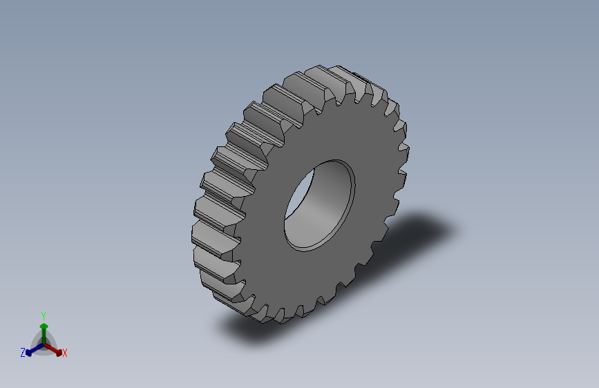 标准型模数0.5直齿轮压力角20°_GSAHC-0.5-26-3-dc5-A