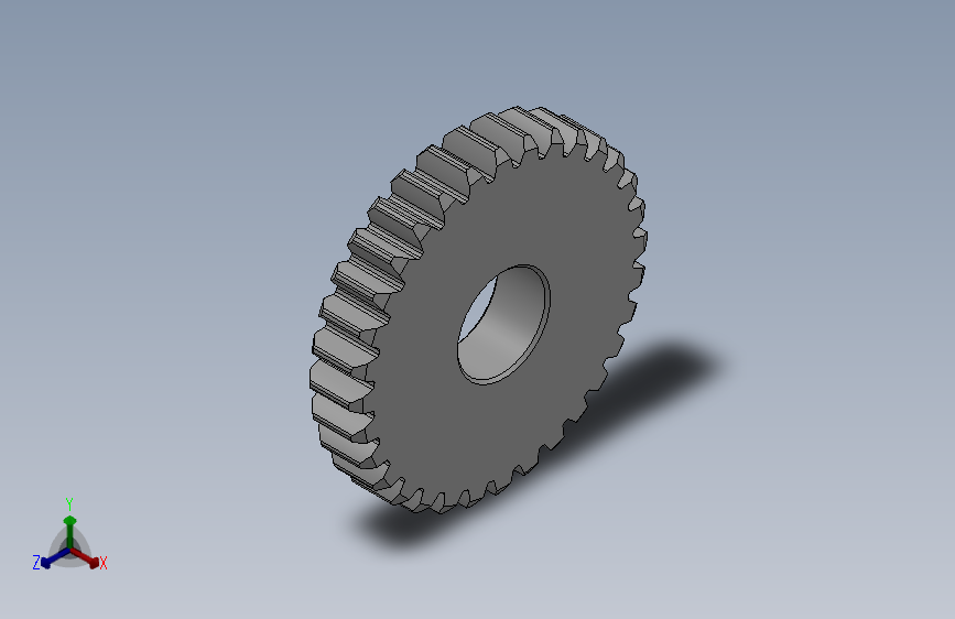 标准型模数0.5直齿轮压力角20°_GSAHC-0.5-32-3-dc5-A