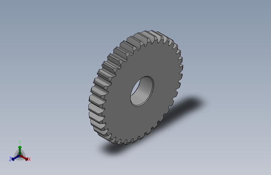 标准型模数0.5直齿轮压力角20°_GSAHC-0.5-36-3-dc5-A