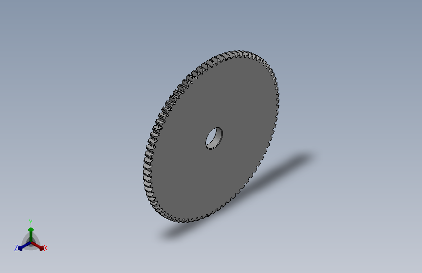 标准型模数0.5直齿轮压力角20°_GSAHC-0.5-80-2-dc5-A