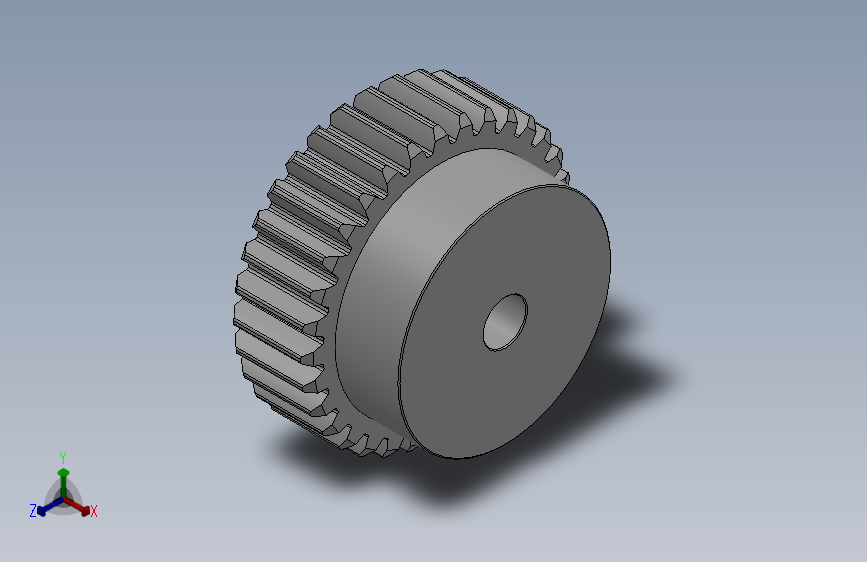 凸缘型模数1.5直齿轮压力角20°_GSDDC-1.5-32-15-dc8-A