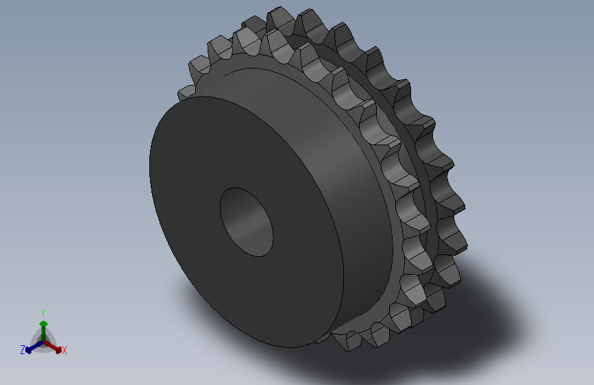 直孔链轮06B型_23-06B-2