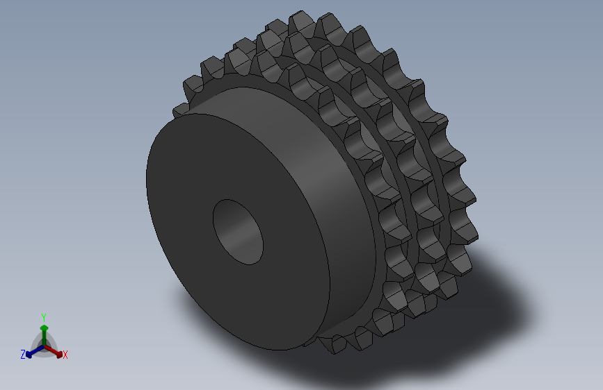 直孔链轮06B型_23-06B-3