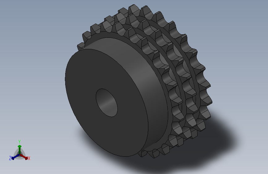 直孔链轮06B型_24-06B-3