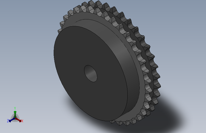 直孔链轮06B型_36-06B-2