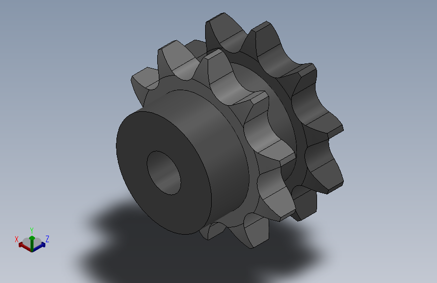 直孔链轮08B型_10-08B-2