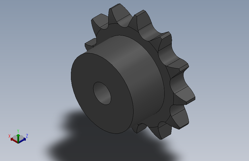 直孔链轮10B型_12-10B-1
