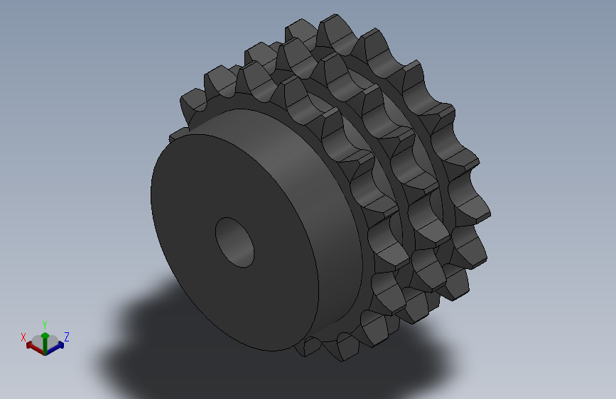 直孔链轮10B型_17-10B-3