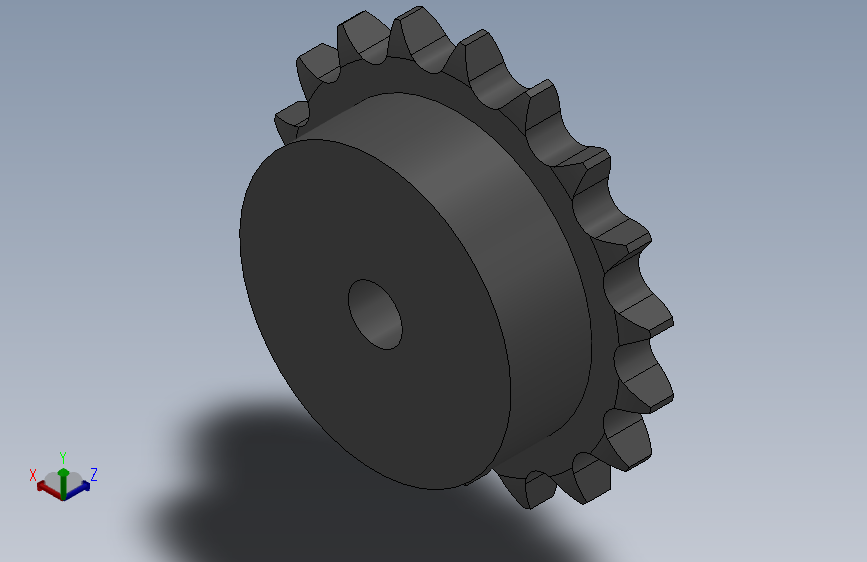 直孔链轮10B型_18-10B-1