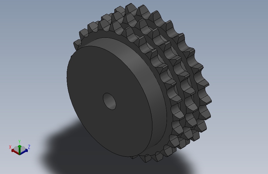 直孔链轮10B型_25-10B-3