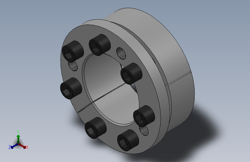 R15型胀紧联接套_R15-48-80_SOLIDWORKS 2018_模型图纸下载 – 懒石网