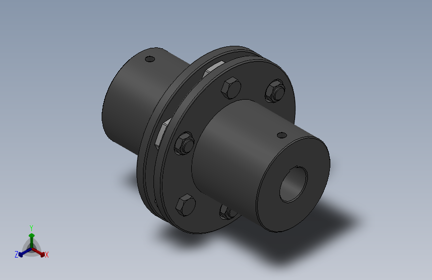 DJM型键联结单型弹性膜片联轴器_DJM19-100-100