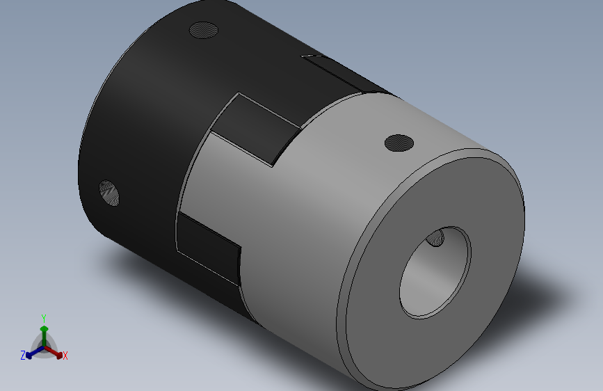 JM1无齿隙弹性联轴器_JM1-55-20-20_SOLIDWORKS 2018_模型图纸下载 – 懒石网