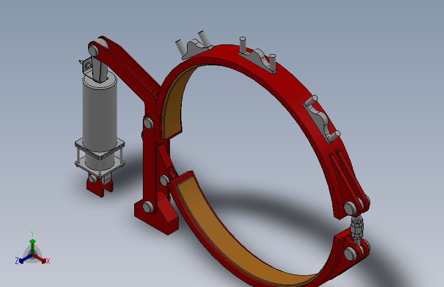 BB-DHU系列带式制动器_BB1600-315DHU