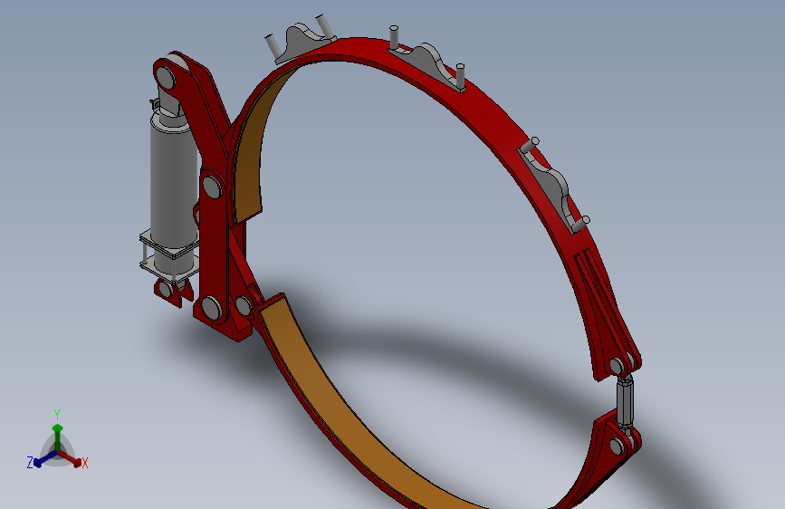 BB-DHU系列带式制动器_BB4000-3600DHU