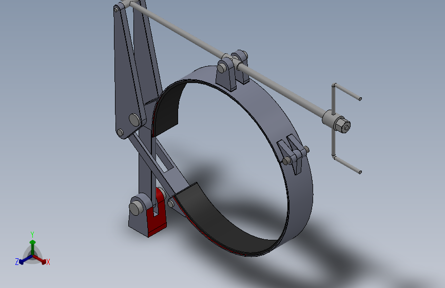 BB-MM系列带式制动器_BB600-25MM