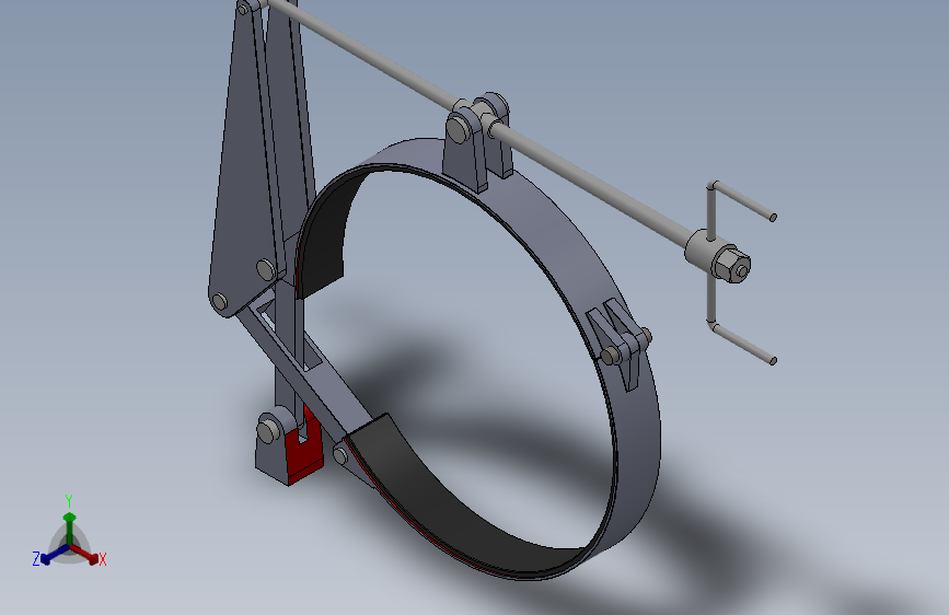 BB-MM系列带式制动器_BB1000-150MM